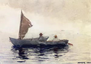 Boating Boys in Gloucester by Winslow Homer Oil Painting Reproduction