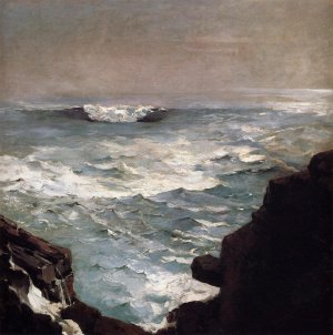 Main Product Photo of Cannon Rock Painting by Winslow Homer