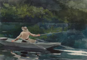 Casting, Number Two by Winslow Homer Oil Painting Reproduction