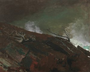 Main Product Photo of Coast of Maine Painting by Winslow Homer
