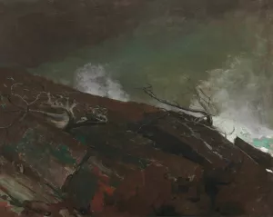 Coast of Maine by Winslow Homer Oil Painting Reproduction
