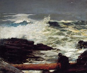 Main Product Photo of Driftwood Painting by Winslow Homer