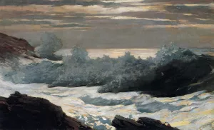 Early Morning, After a Storm at Sea by Oil Painting Reproduction