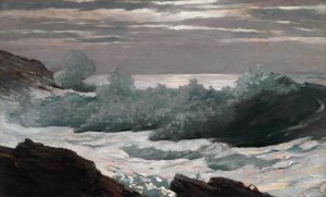 Main Product Photo of Early Morning After a Storm at Sea Painting by Winslow Homer