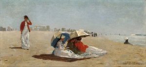East Hampton Beach, Long Island by Oil Painting Reproduction
