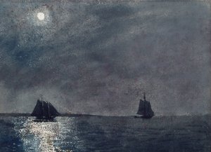 Eastern Point Light by Winslow Homer - Hand-Painted Oil Painting Reproduction