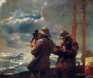 Main Product Photo of Eight Bells Painting by Winslow Homer
