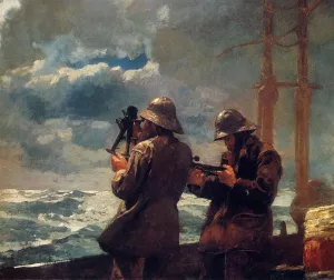 Eight Bells by Winslow Homer - Hand-Painted Oil Painting Reproduction