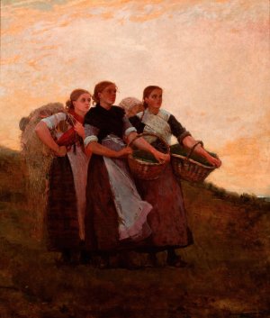 Main Product Photo of Hark! The Lark Painting by Winslow Homer