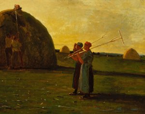 Main Product Photo of Haymakers Painting by Winslow Homer