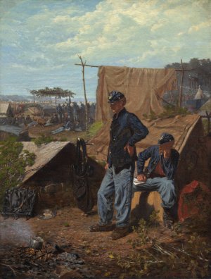 Main Product Photo of Home,Sweet Home Painting by Winslow Homer