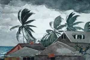 Hurricane, Bahamas by Oil Painting Reproduction