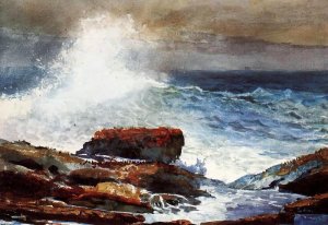 Main Product Photo of Incoming Tide Painting by Winslow Homer