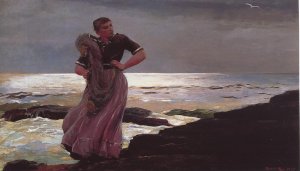 Light on the Sea by Winslow Homer Oil Painting Reproduction