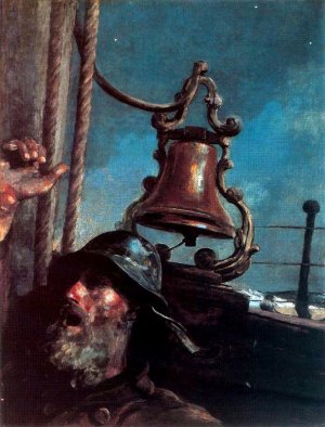 Main Product Photo of Lookout 'All's Well' Painting by Winslow Homer