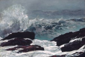 Main Product Photo of Maine Coast Painting by Winslow Homer