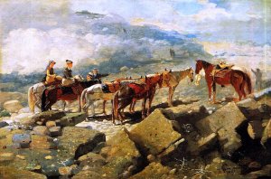 Main Product Photo of Mount Washington Painting by Winslow Homer
