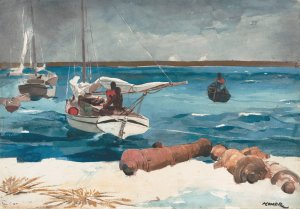 Main Product Photo of Nassau Painting by Winslow Homer