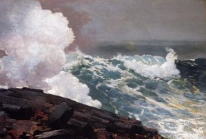 Main Product Photo of Northeaster Painting by Winslow Homer