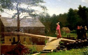 Main Product Photo of Old Mill the Morning Bell Painting by Winslow Homer