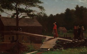 Main Product Photo of Old Mill Painting by Winslow Homer
