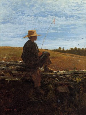 Main Product Photo of On Guard Painting by Winslow Homer