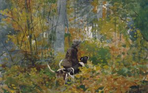 On the Trail by Winslow Homer Oil Painting Reproduction
