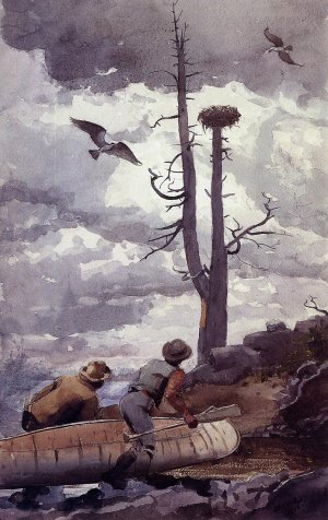 Osprey's Nest by Winslow Homer Oil Painting Reproduction