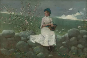 Peach Blossoms by Winslow Homer Oil Painting Reproduction