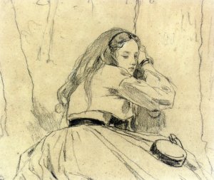 Portrait of Elizabeth Grant by Winslow Homer Oil Painting Reproduction