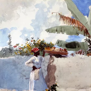Rest by Winslow Homer - Hand-Painted Oil Painting Reproduction