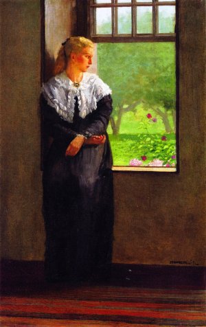 Reverie by Winslow Homer Oil Painting Reproduction