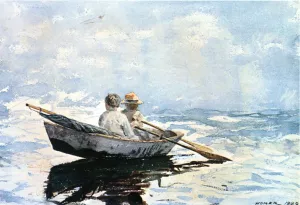 Rowboat by Winslow Homer Oil Painting Reproduction