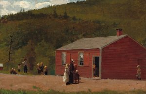 School Time by Winslow Homer Oil Painting Reproduction
