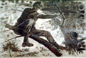 Main Product Photo of Sharpshooter Painting by Winslow Homer