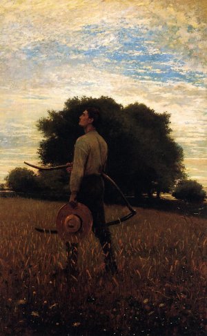 Song of the Lark also known as In the Field by Oil Painting Reproduction