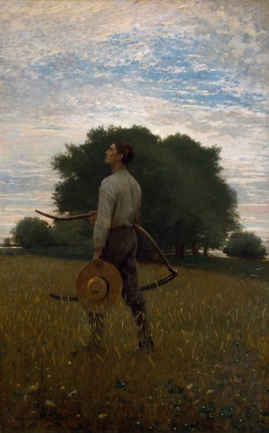 Song of the Lark by Winslow Homer Oil Painting Reproduction