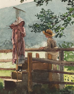 Main Product Photo of Spring Painting by Winslow Homer