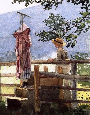 Main Product Photo of Spring Painting by Winslow Homer