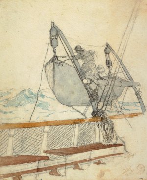 Study for 'The Signal of Distress' by Oil Painting Reproduction