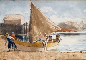 Summertime by Winslow Homer Oil Painting Reproduction