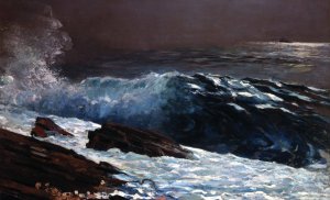 Sunlight on the Coast by Oil Painting Reproduction