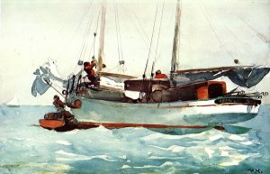 Taking on Provisions by Winslow Homer Oil Painting Reproduction