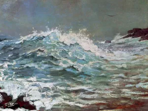 The Backrush by Oil Painting Reproduction