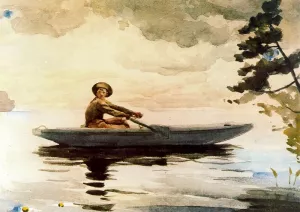 The Boatman by Winslow Homer Oil Painting Reproduction