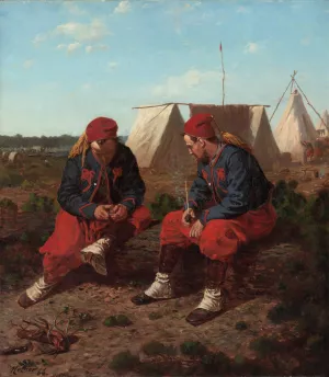 The Brierwood Pipe by Winslow Homer Oil Painting Reproduction