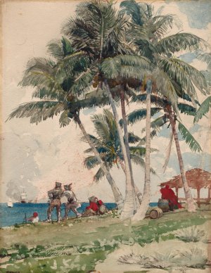 Main Product Photo of The Buccaneers Painting by Winslow Homer