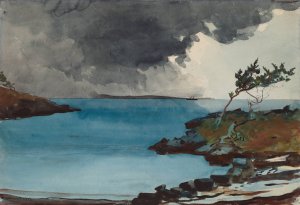 Main Product Photo of The Coming Storm Painting by Winslow Homer