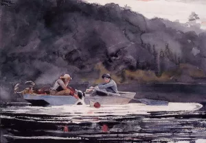 The End of the Hunt by Winslow Homer Oil Painting Reproduction