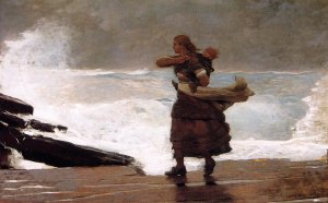 Main Product Photo of The Gale Painting by Winslow Homer